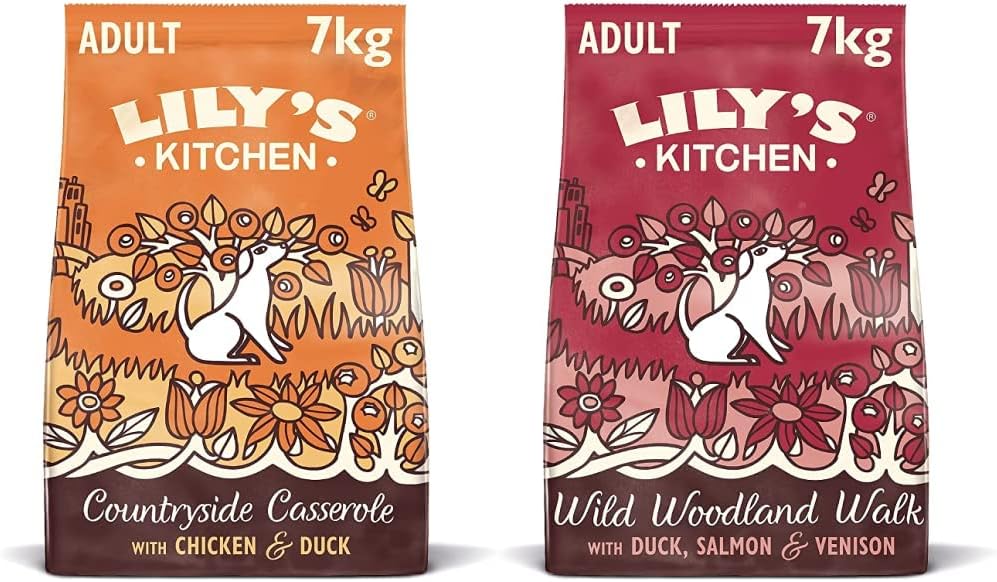 Lily's Kitchen Duck, Salmon & Venison Natural Grain Free Complete Adult Dry Dog Food