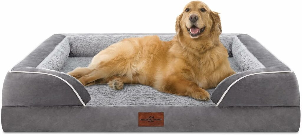 Comfort Expression Waterproof Orthopedic Dog Bed Foam Dog Beds-Petswealth